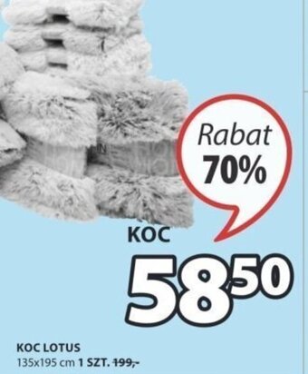JYSK Koc Lotus 135x195cm oferta