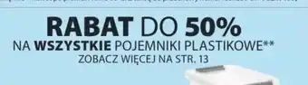 JYSK Rabat na wszystkie pojemniki plastikowe oferta