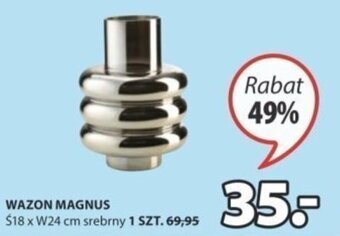 JYSK Wazon Magnus Ś18xW24cm oferta