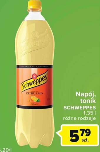 Tonik schweppes