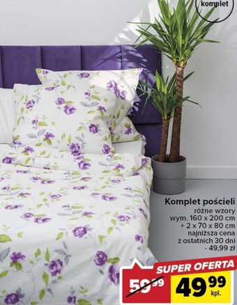 Carrefour Komplet pościeli oferta