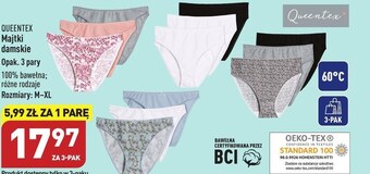 ALDI Majtki damskie queentex oferta