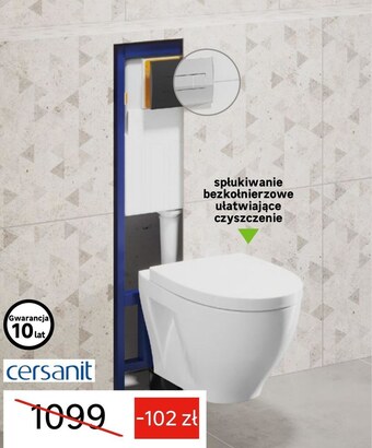 Leroy Merlin Zestaw podtynkowy cersanit oferta