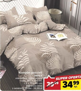 Carrefour Komplet pościeli oferta