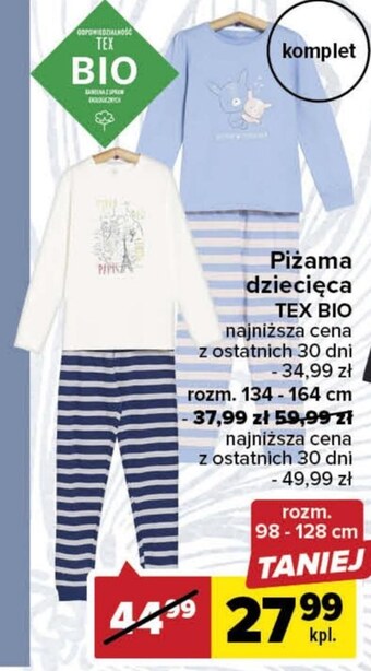 Carrefour Piżama dziecięca oferta