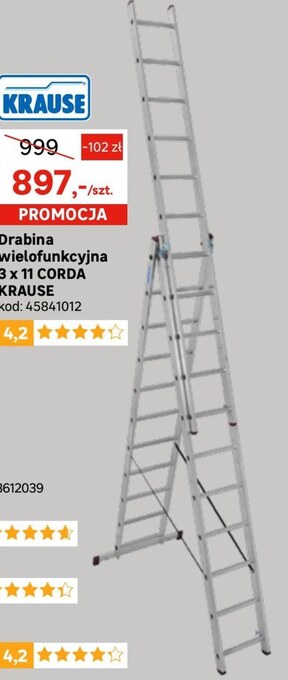 Leroy Merlin Drabina krause oferta