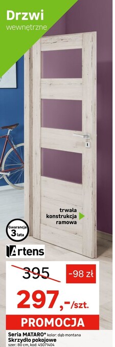 Leroy Merlin Skrzydło drzwiowe artens oferta