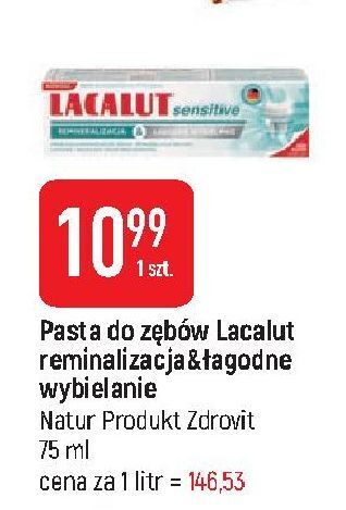 E.Leclerc Pasta do zębów lacalut sensitive oferta