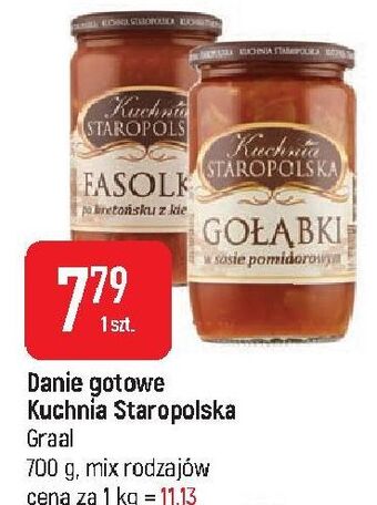 E.Leclerc Gołąbki w sosie pomidorowym kuchnia staropolska oferta