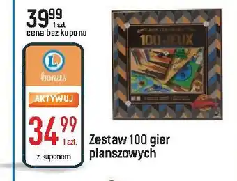 E.Leclerc Zestaw 100 gier planszowych simba oferta