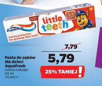 Netto Pasta do zębów dla dzieci aquafresh oferta