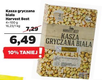 Netto Kasza gryczana biała harvest best oferta