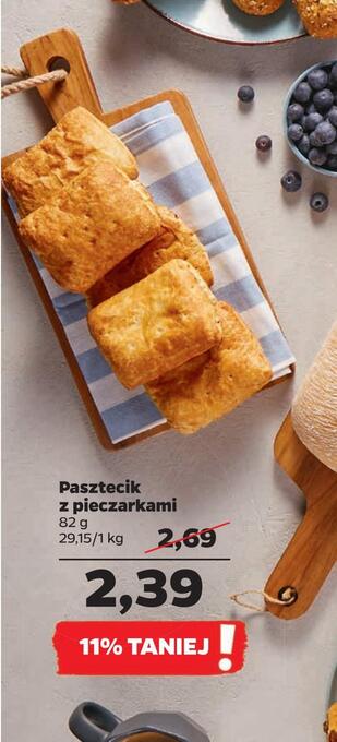 Netto Pasztecik z pieczarkami oferta