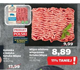 Netto Mięso mielone wieprzowe sztuka mięsa oferta