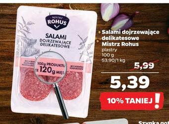 Netto Salami dojrzewające delikatesowe mistrz rohus oferta