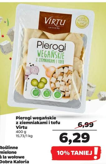 Netto Pierogi wegańskie z ziemniakami i tofu virtu oferta
