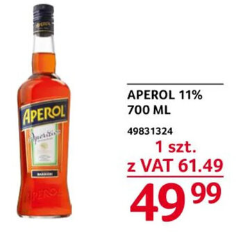 Selgros Aperol 11% 700ml oferta