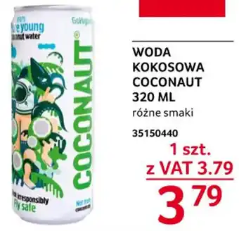 Selgros Woda kokosowa 320ml, różne smaki oferta