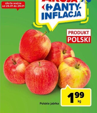 Carrefour Polskie jabłka 1kg oferta