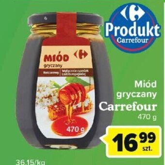 Carrefour Miód gryczany 470g
