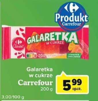 Carrefour Carrefour Galaretka w cukrze 200g oferta