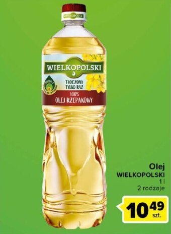 Carrefour Wielkopolski olej 1l oferta