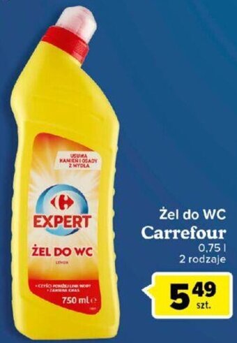 Carrefour Carrefour żel do wc 0,75l oferta