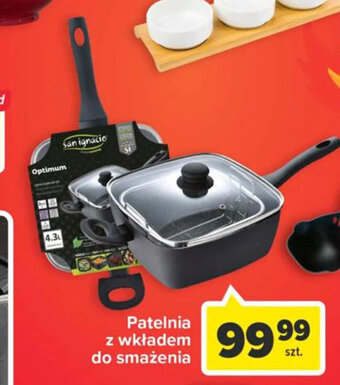 Carrefour Patelnia z wkładem do smażenia oferta
