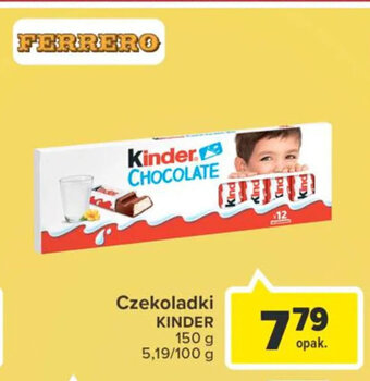 Carrefour Ferrero Czekoladki Kinder 150g oferta