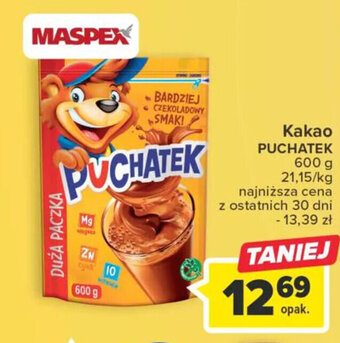 Carrefour Maspex Kakao Puchatek 600g oferta
