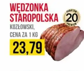 Delikatesy Ribena Kozłowski Wędzonka staropolska cena za 1 kg oferta