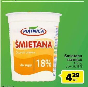 Carrefour Express Śmietana 18% piątnica oferta