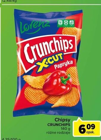 Carrefour Express Chipsy paprykowe crunchips x-cut oferta