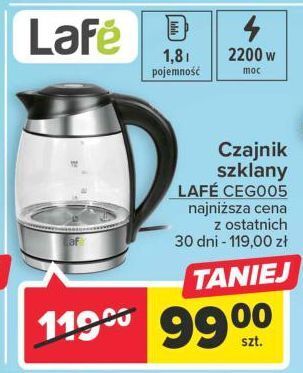 Carrefour Czajnik ceg005 lafe oferta