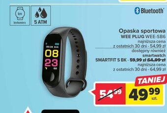 Carrefour Opaska smartfit s bk wee plug oferta