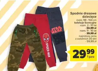 Carrefour Spodnie dziecięce 11-16 lat oferta