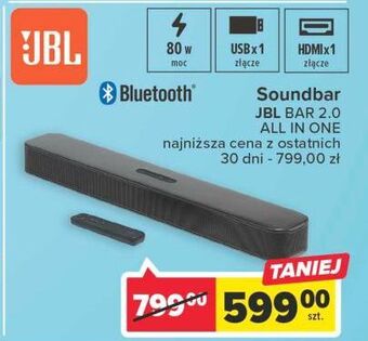 Carrefour Soundbar bar 2.0 jbl oferta