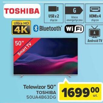 Carrefour Telewizor 50" 50ua4b63dg toshiba oferta