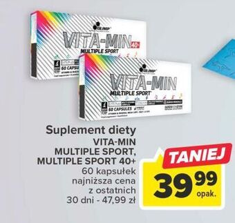Carrefour Kapsułki z witaminami olimp sport nutrition vita-min multiple oferta