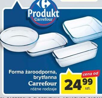 Carrefour Forma żaroodporna okrągła carrefour oferta
