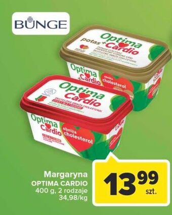 Carrefour Margaryna optima cardio potas oferta