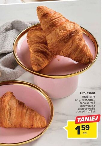 Carrefour Croissant maślany carrefour oferta