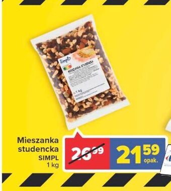 Carrefour Mieszanka studencka simply oferta