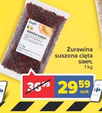Carrefour Zurawina suszona cięta simply oferta