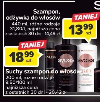 Carrefour Odżywka do włosów syoss keratin oferta