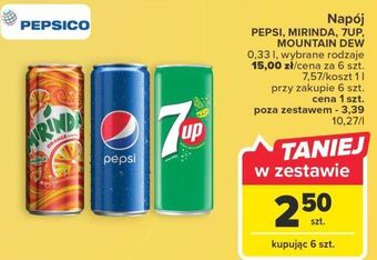 Carrefour Napój orange mirinda oferta