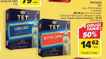Carrefour Herbata tet lord grey oferta