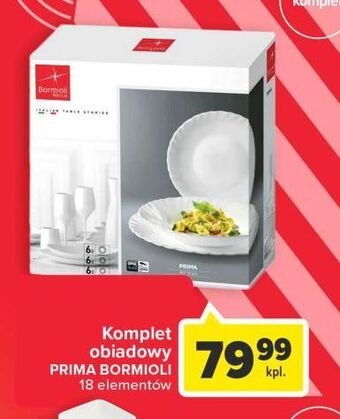 Carrefour Komplet obiadowy prima bormioli rocco oferta