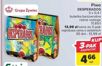 Carrefour Piwo desperados mojito oferta