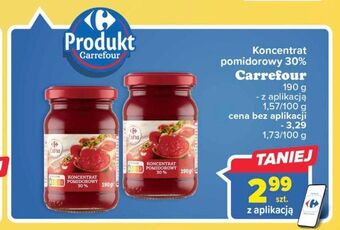 Carrefour Koncentrat pomidorowy carrefour oferta